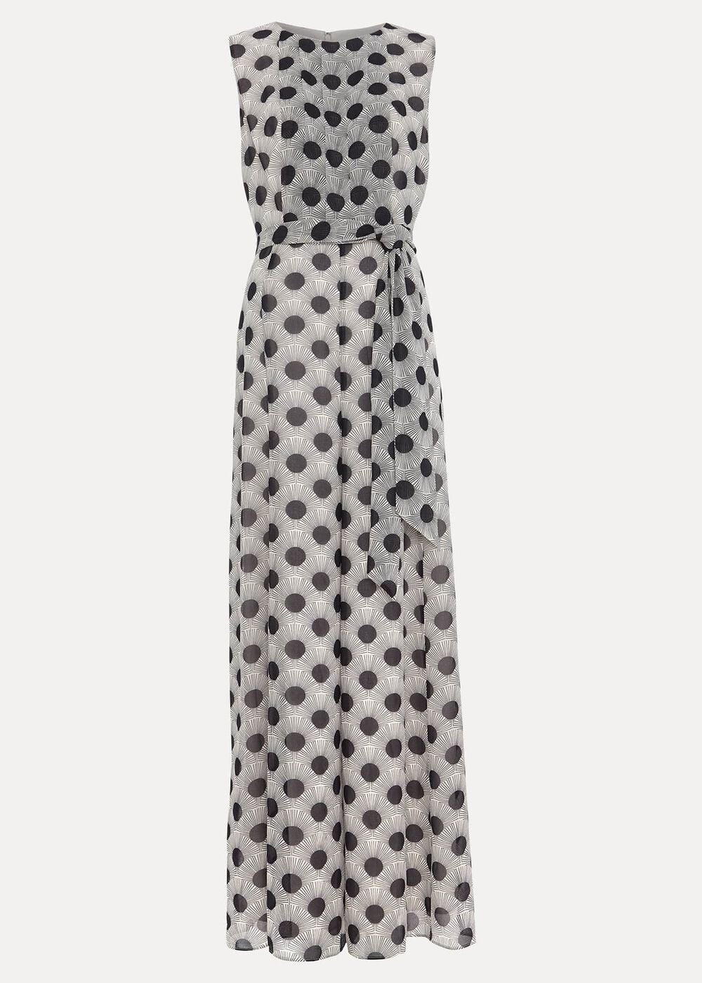 Petite Janine Print Jumpsuit Multi-Coloured