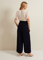Carolyn Burnout Jumpsuit Multi-Coloured