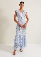 Blanche Maxi Dress Multi-Coloured