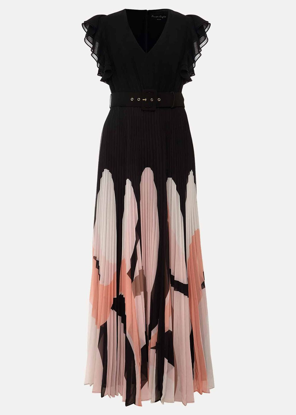 Petite Isla Printed Skirt Maxi Dress Multi-Coloured