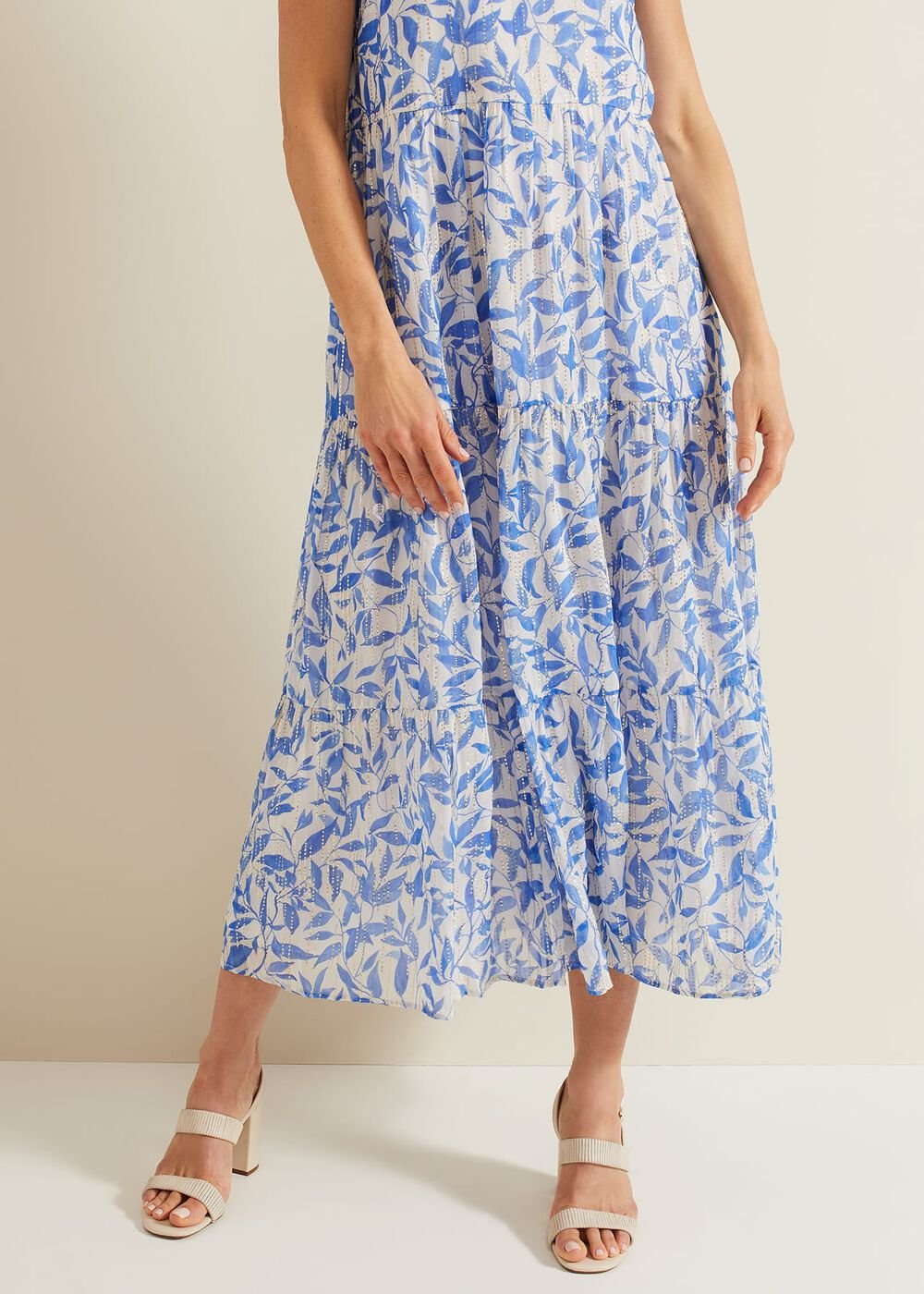 Sharron Sleeveless Midi Dress Navy