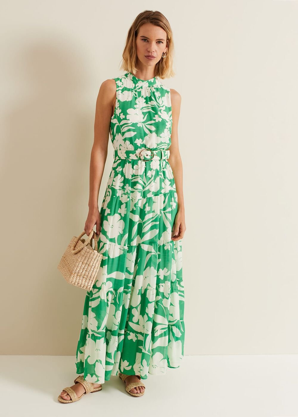 Kara Print Maxi Dress Multi-Coloured
