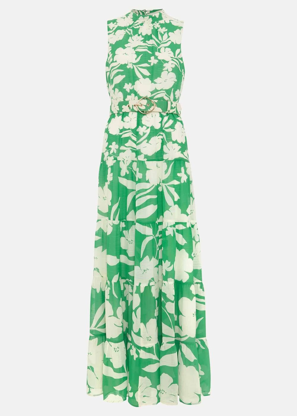 Petite Kara Print Maxi Dress Multi-Coloured