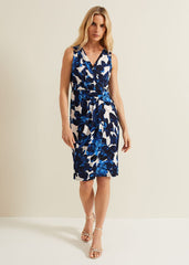 Jackie Print Dress Multi-Coloured