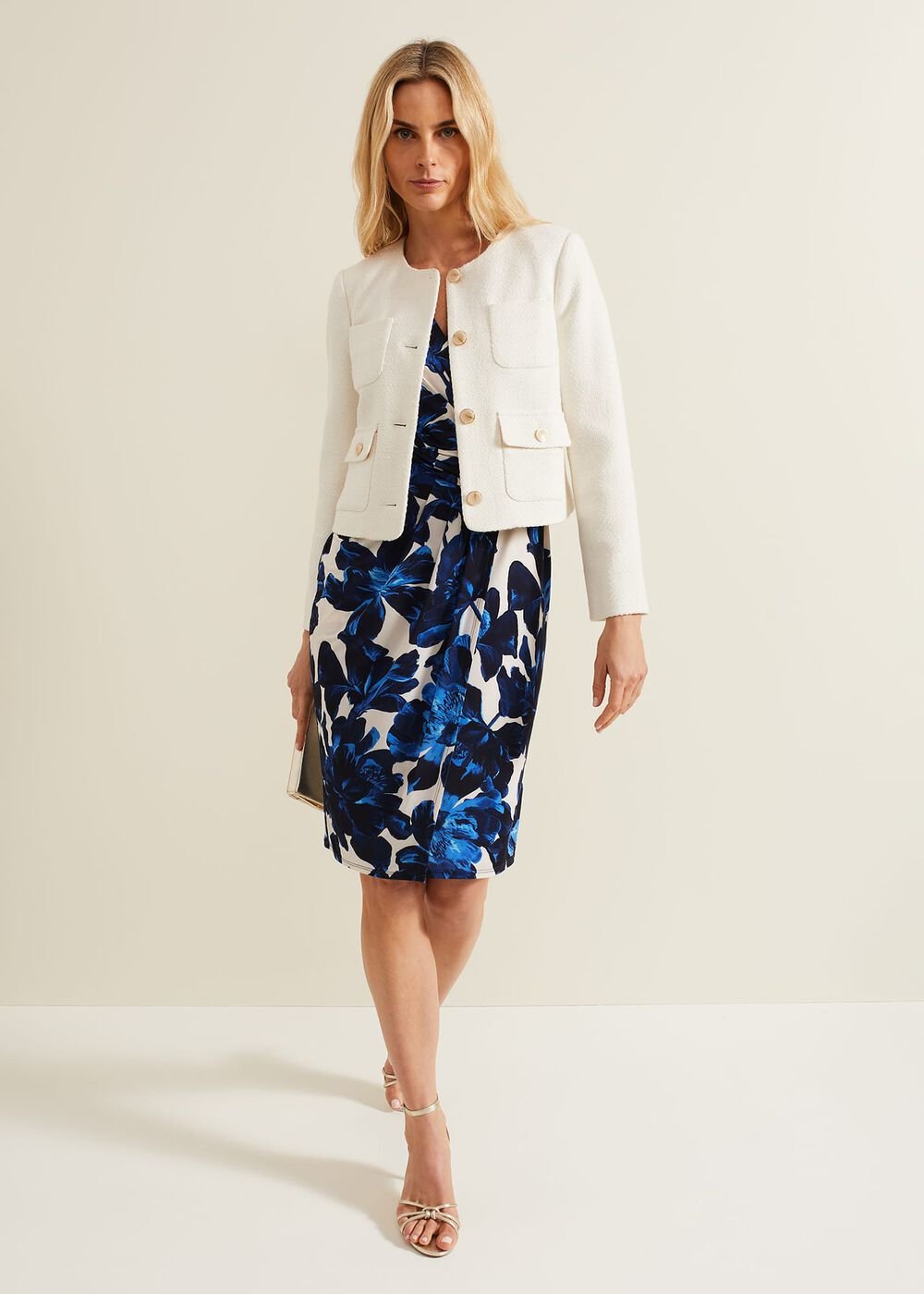 Jackie Print Dress Multi-Coloured