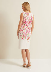Anita Placement Shift Dress Multi-Coloured