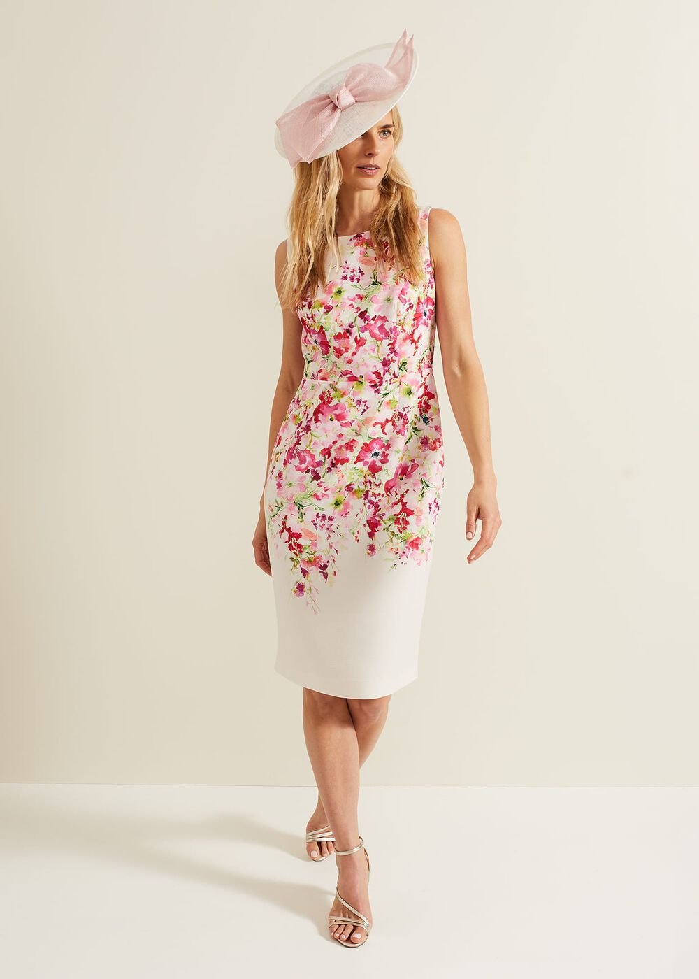 Anita Placement Shift Dress Multi-Coloured