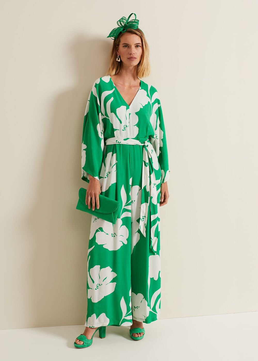 Bernice Print Jumpsuit Multi-Coloured