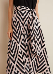 Alora Print Midi Dress Multi-Coloured