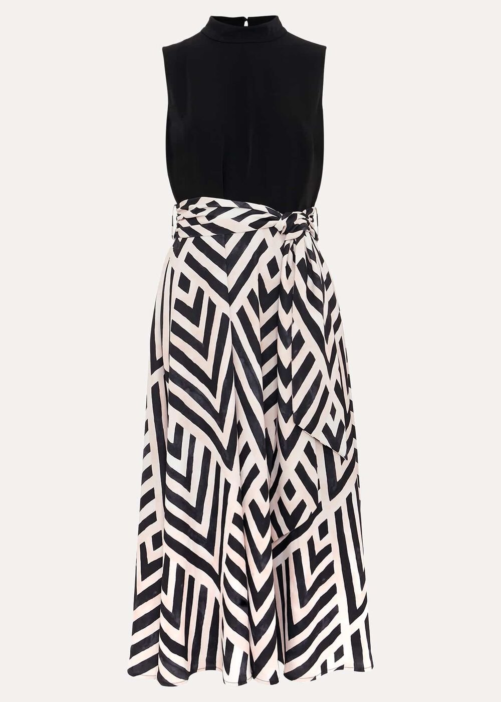 Alora Print Midi Dress Multi-Coloured