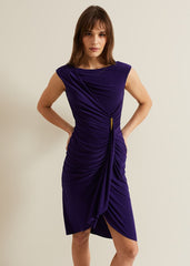 Donna Bodycon Dress Purple
