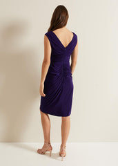 Donna Bodycon Dress Purple