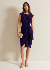 Donna Bodycon Dress Purple