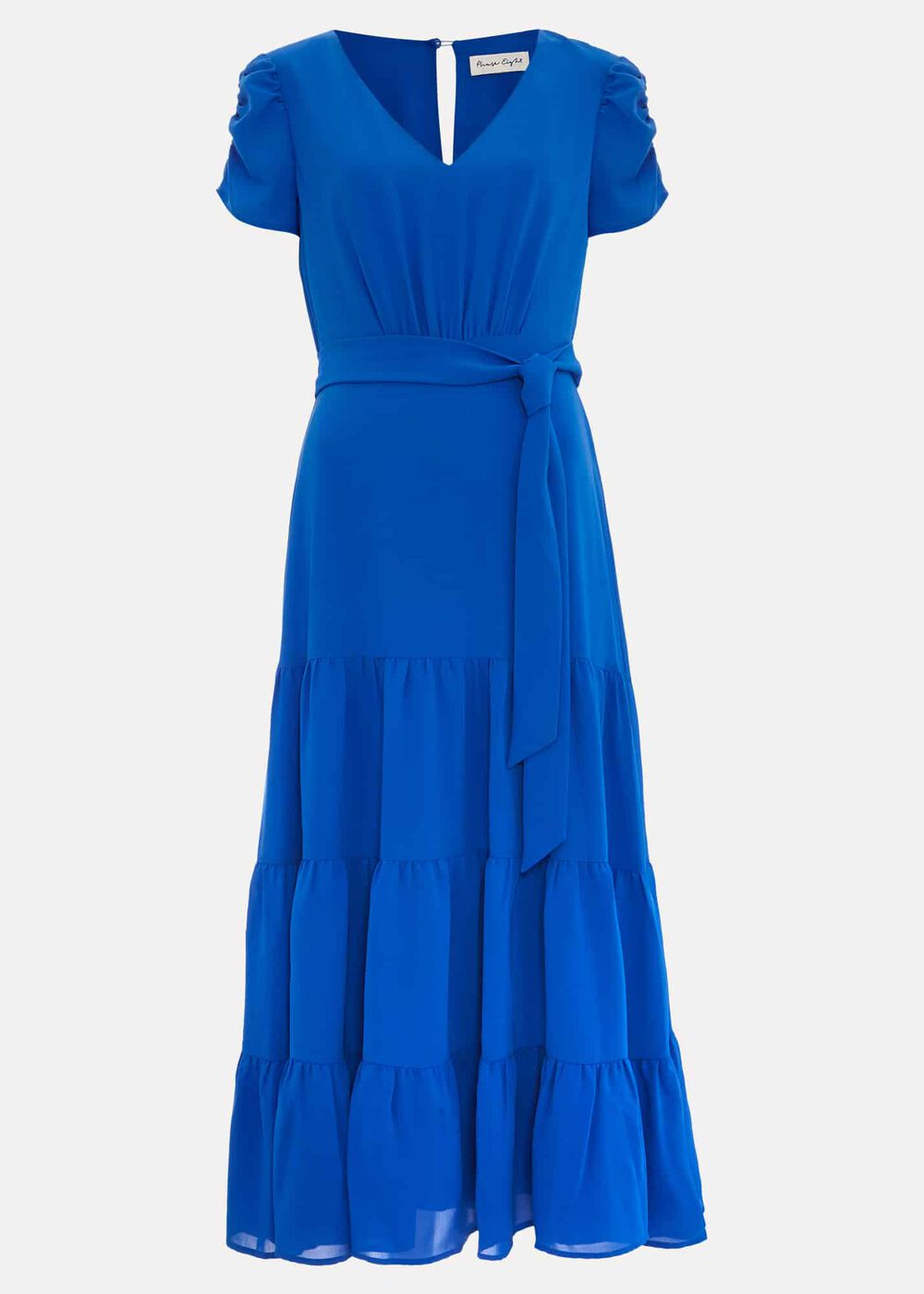 Lola Blue Tiered Dress Blue