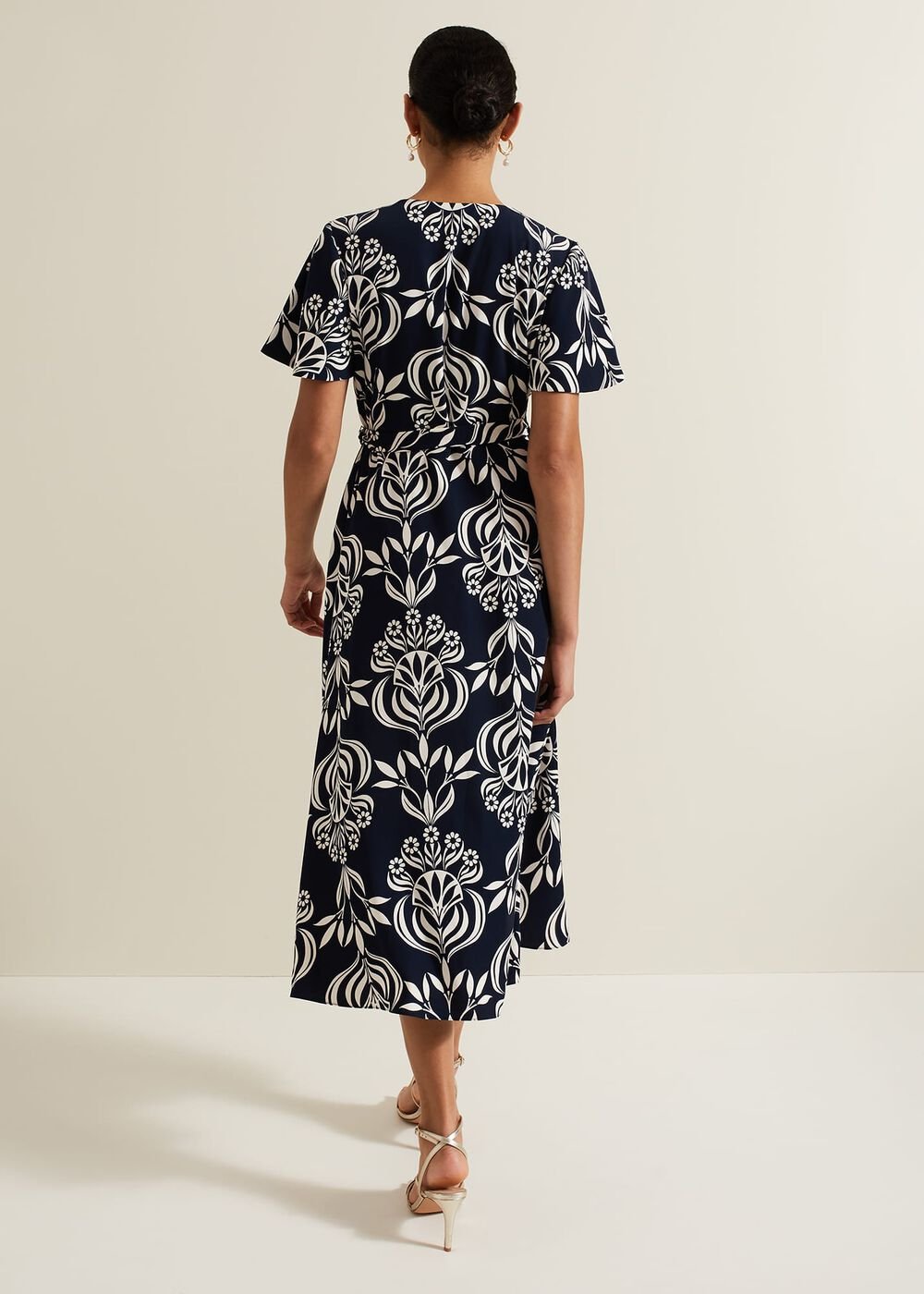 Julissa Printed Dress Multi-Coloured