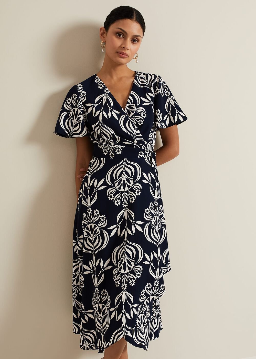 Julissa Printed Dress Multi-Coloured