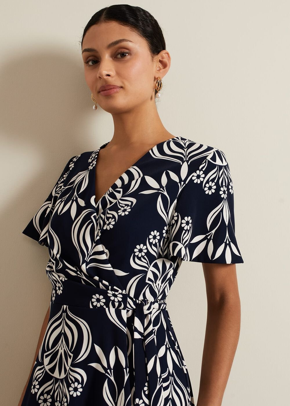 Julissa Printed Dress Multi-Coloured