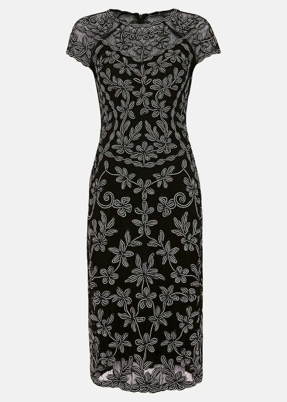 Clarinda Tapework Dress Multi-Coloured