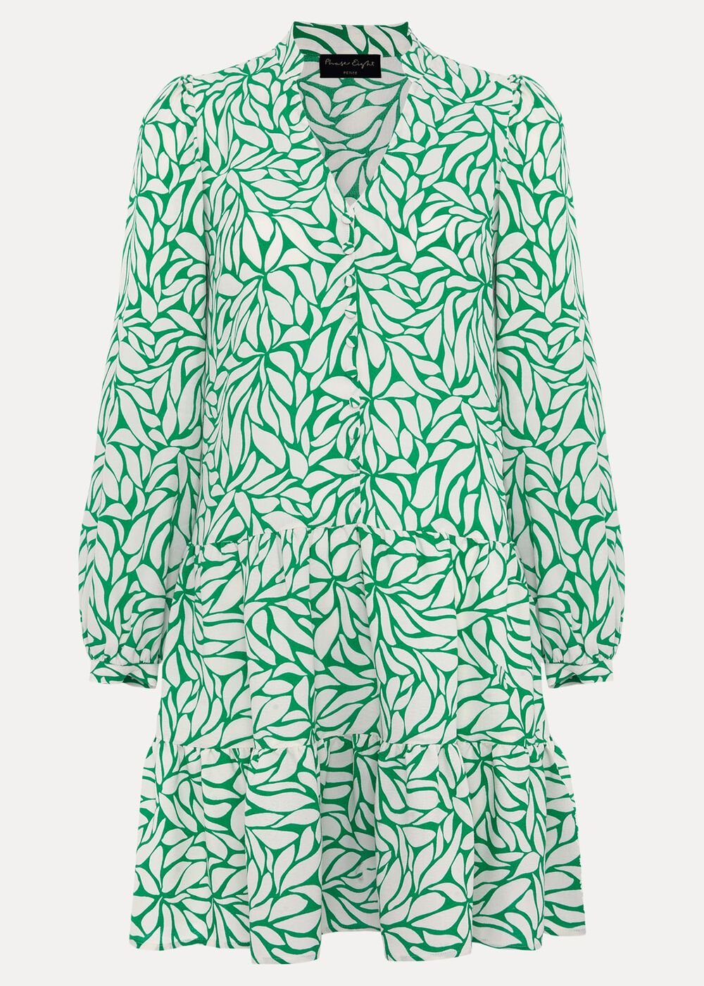 Petite Penele Swing Dress Green