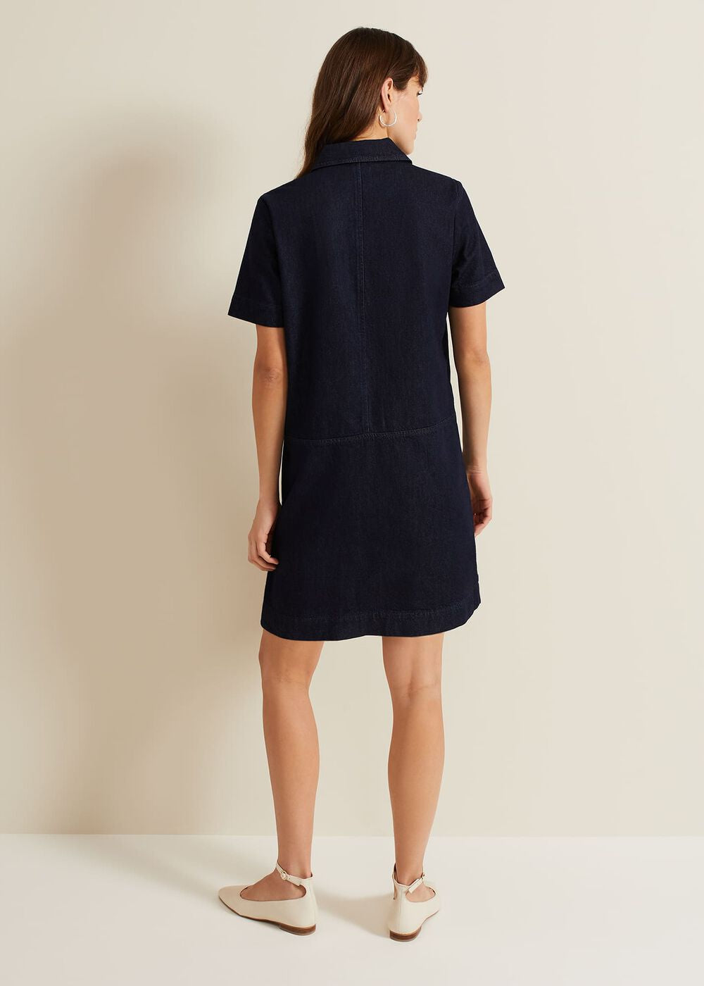 Larisa Denim Tunic Dress Denim