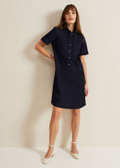 Larisa Denim Tunic Dress Denim
