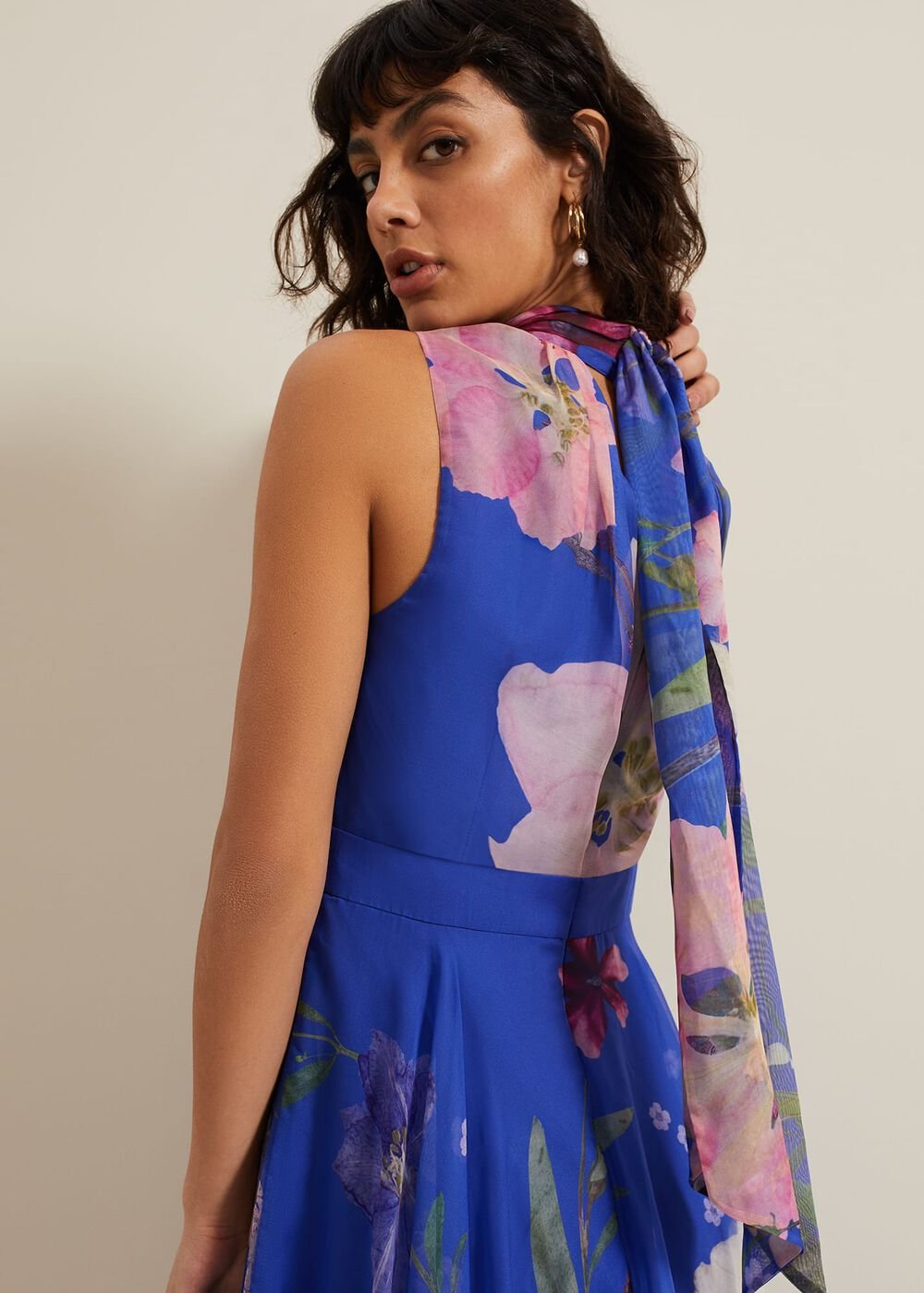 Lucinda Print Dress Multi-Coloured