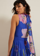 Lucinda Print Dress Multi-Coloured