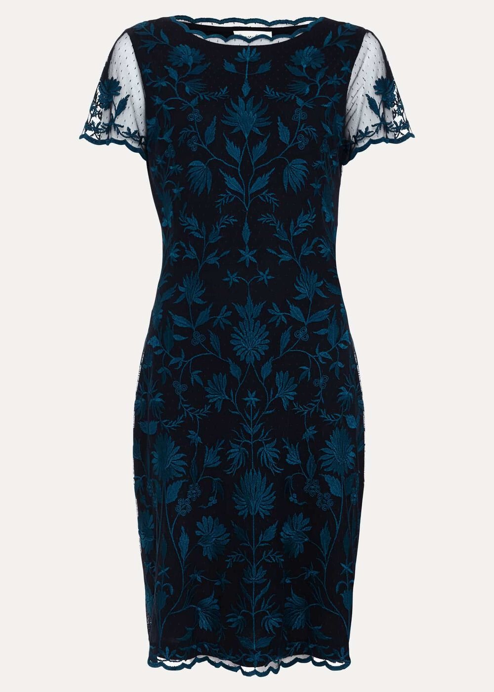 Shelby Embroidered Dress Multi-Coloured