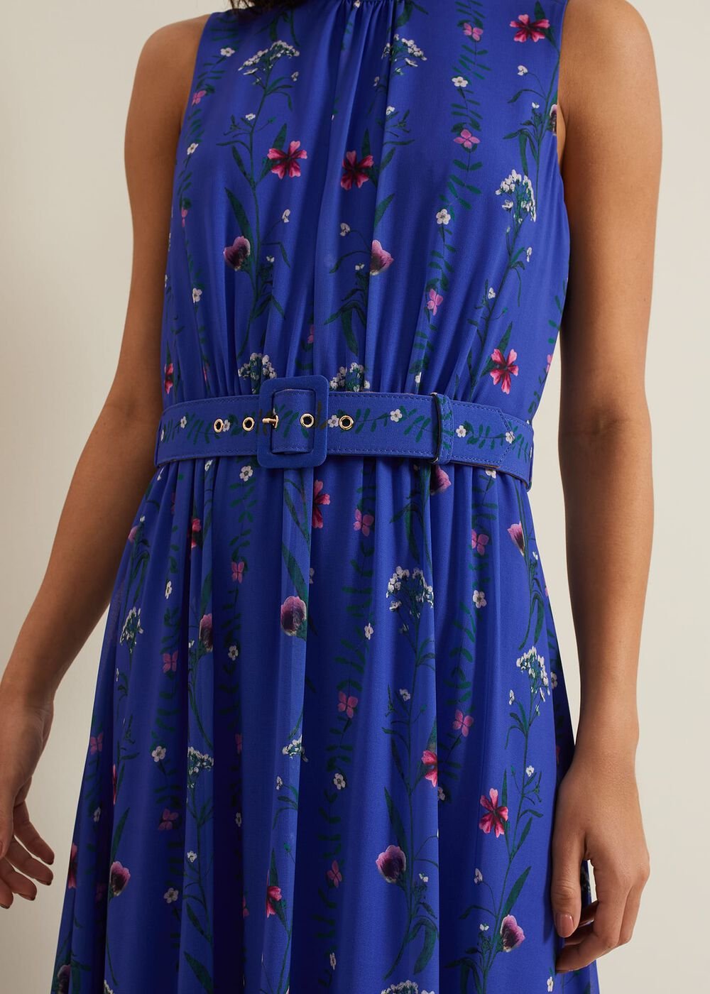 Sofia Print Maxi Dress Multi-Coloured