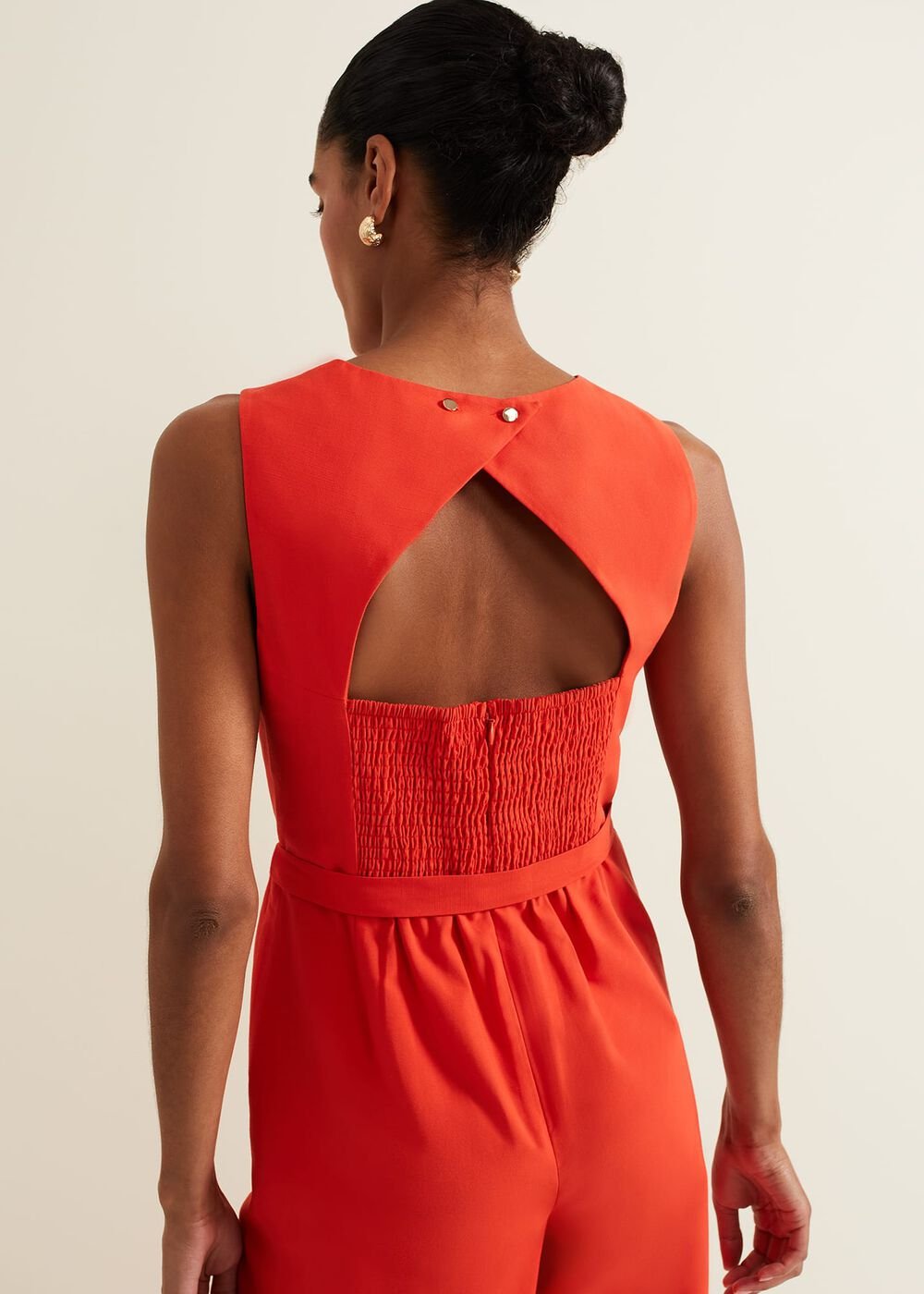 Marta Red Jumpsuit Red