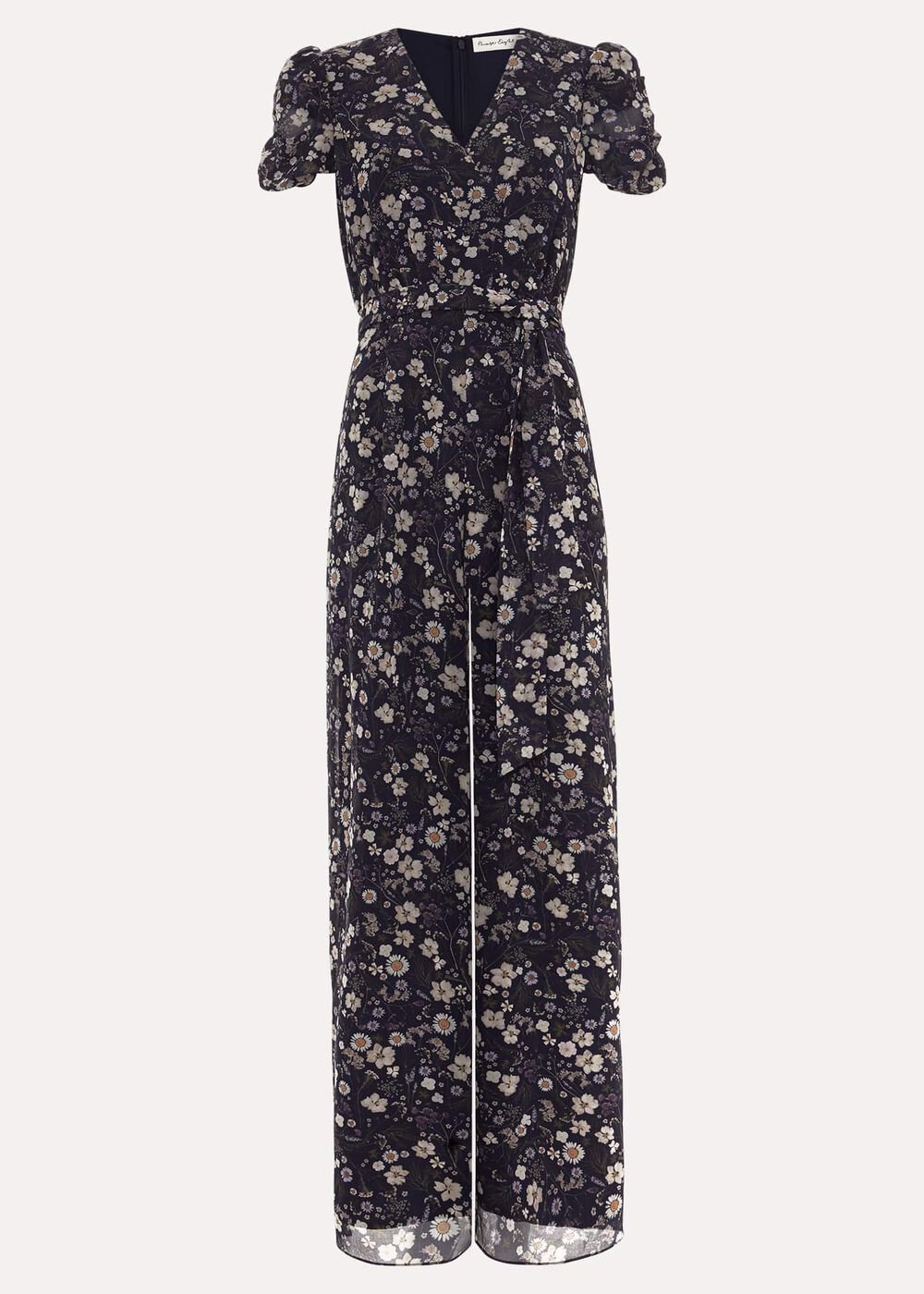 Helene Floral Print Jumpsuit Multi-Coloured