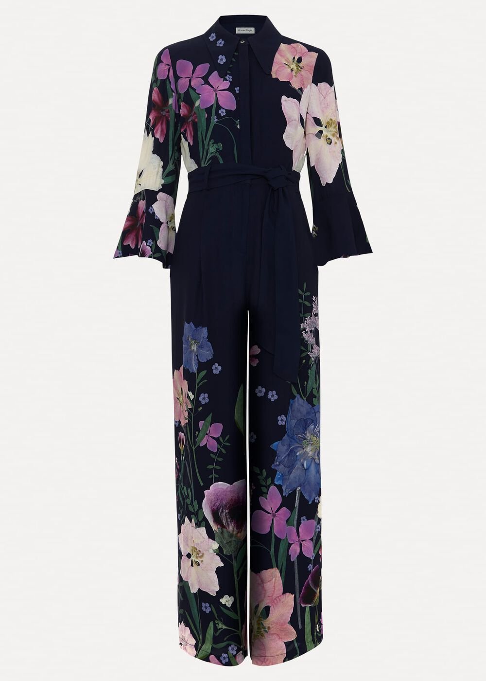 Annia Floral Print Jumpsuit Multi-Coloured