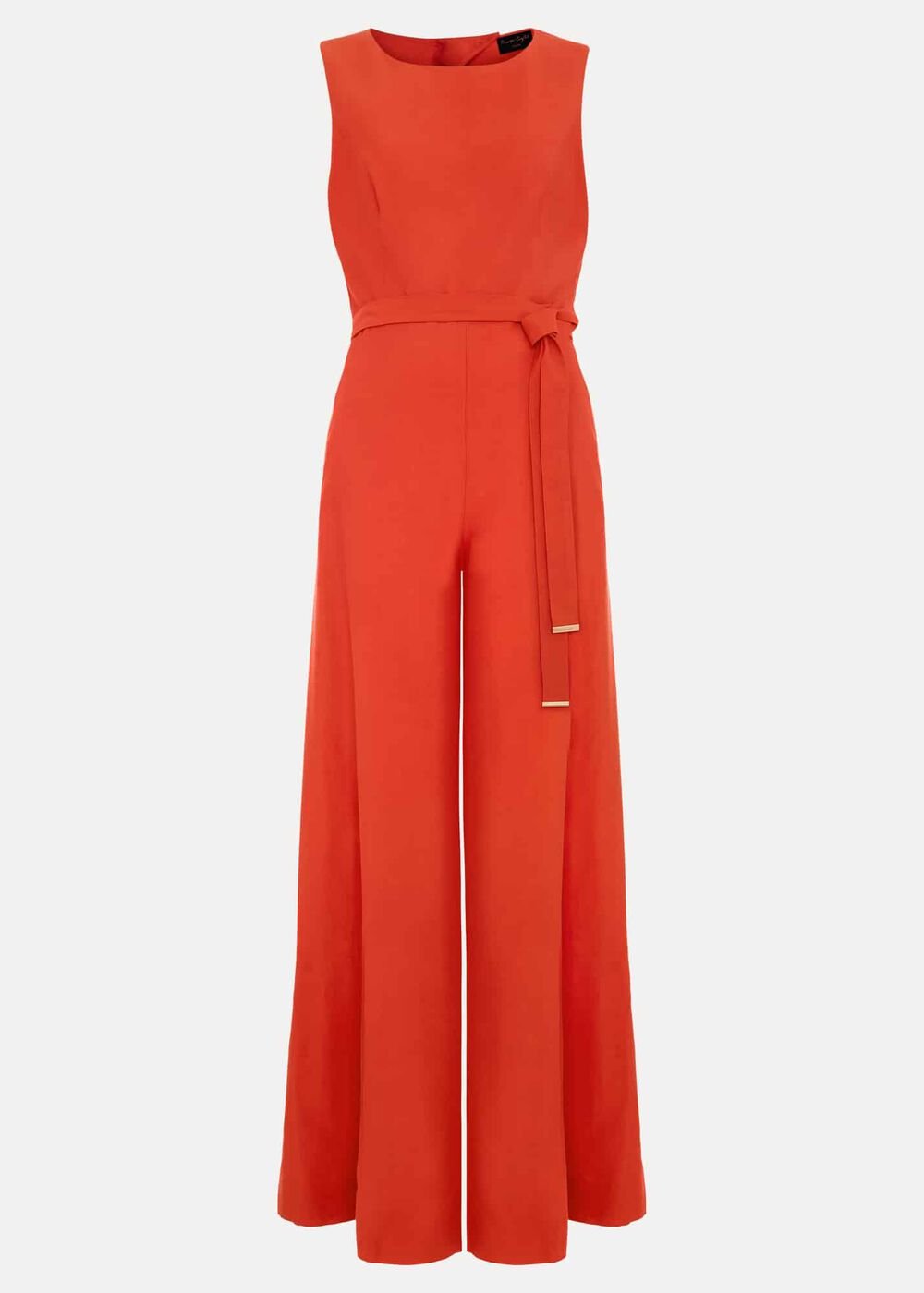 Petite Marta Red Culotte Jumpsuit Red