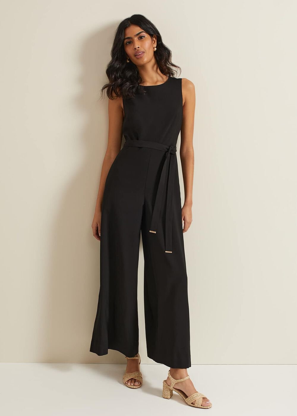 Marta Black Culotte Jumpsuit Black