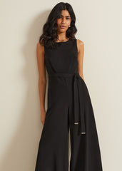Marta Black Culotte Jumpsuit Black