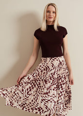 Maya Woven Hem Geo Dress Multi-Coloured