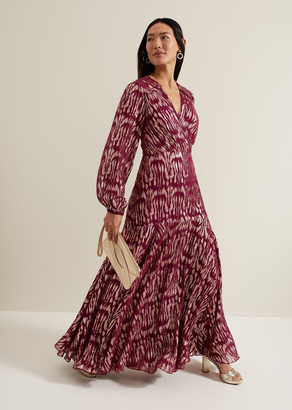 Joon Pink Shimmer Dress Pink