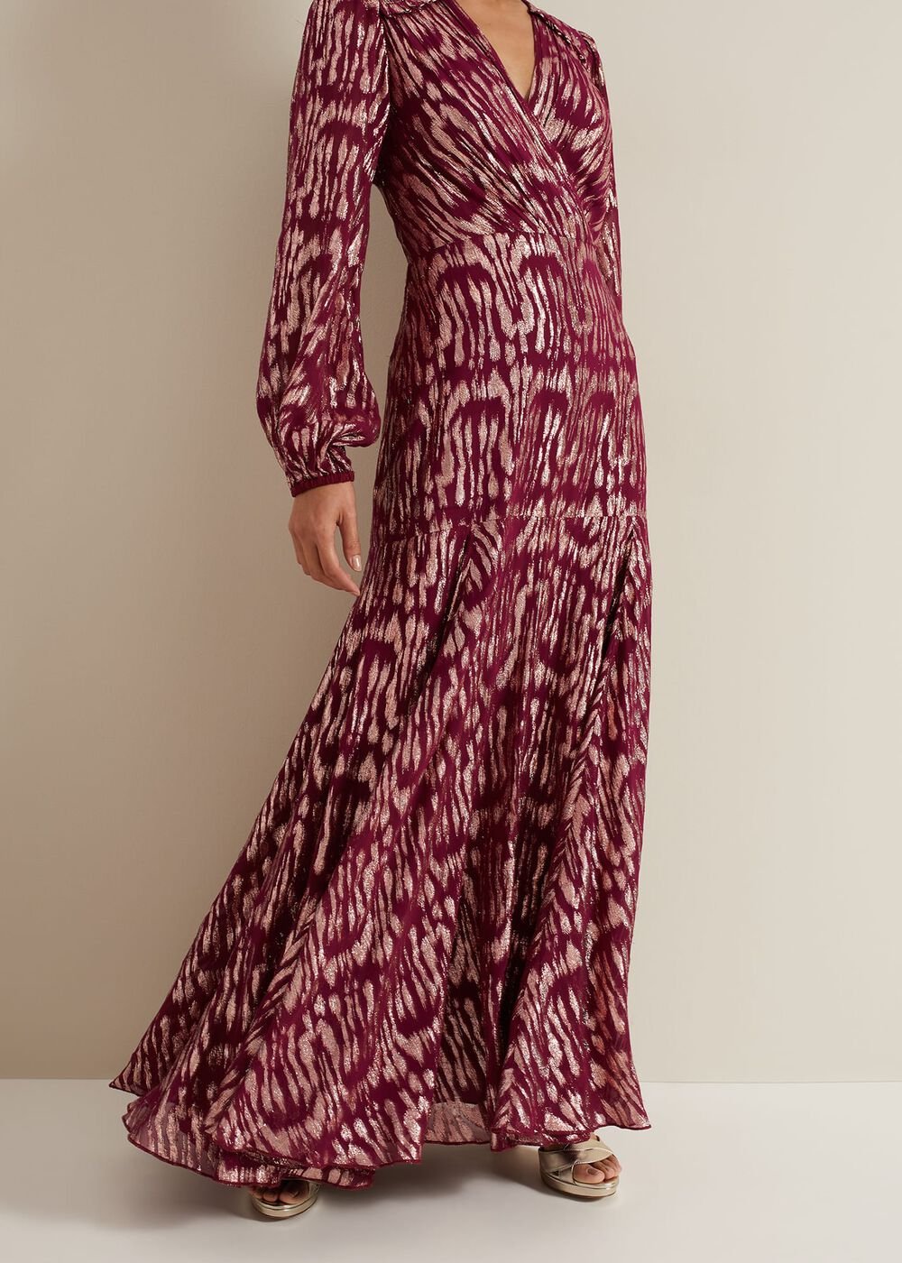 Joon Pink Shimmer Dress Pink