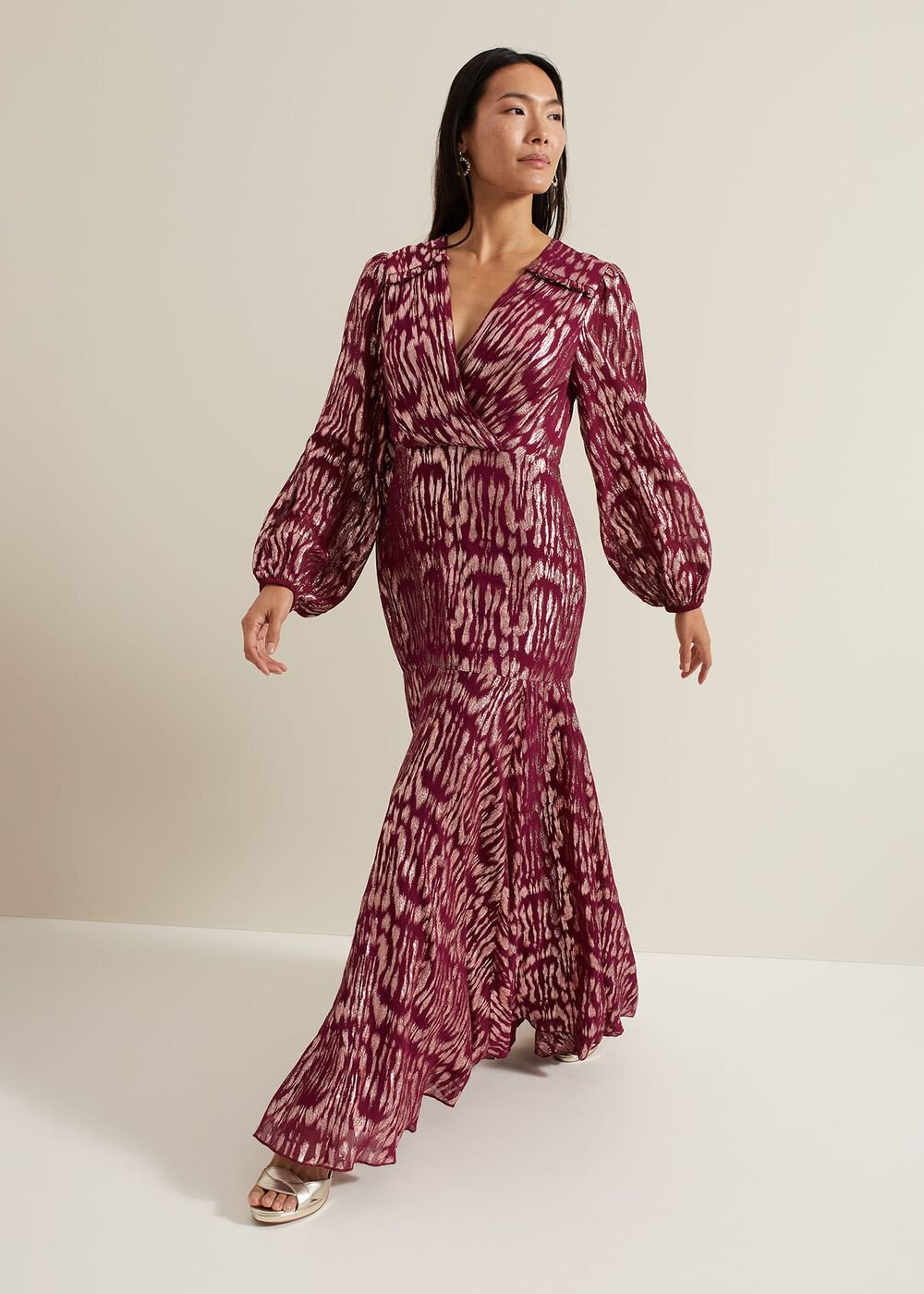 Joon Pink Shimmer Dress Pink