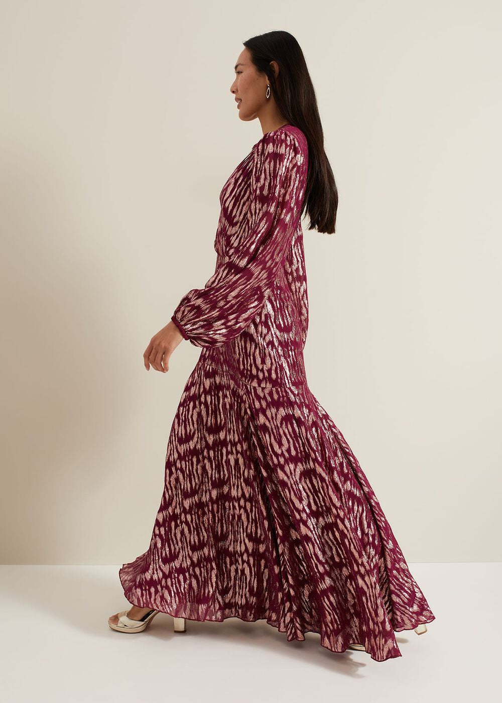 Joon Pink Shimmer Dress Pink
