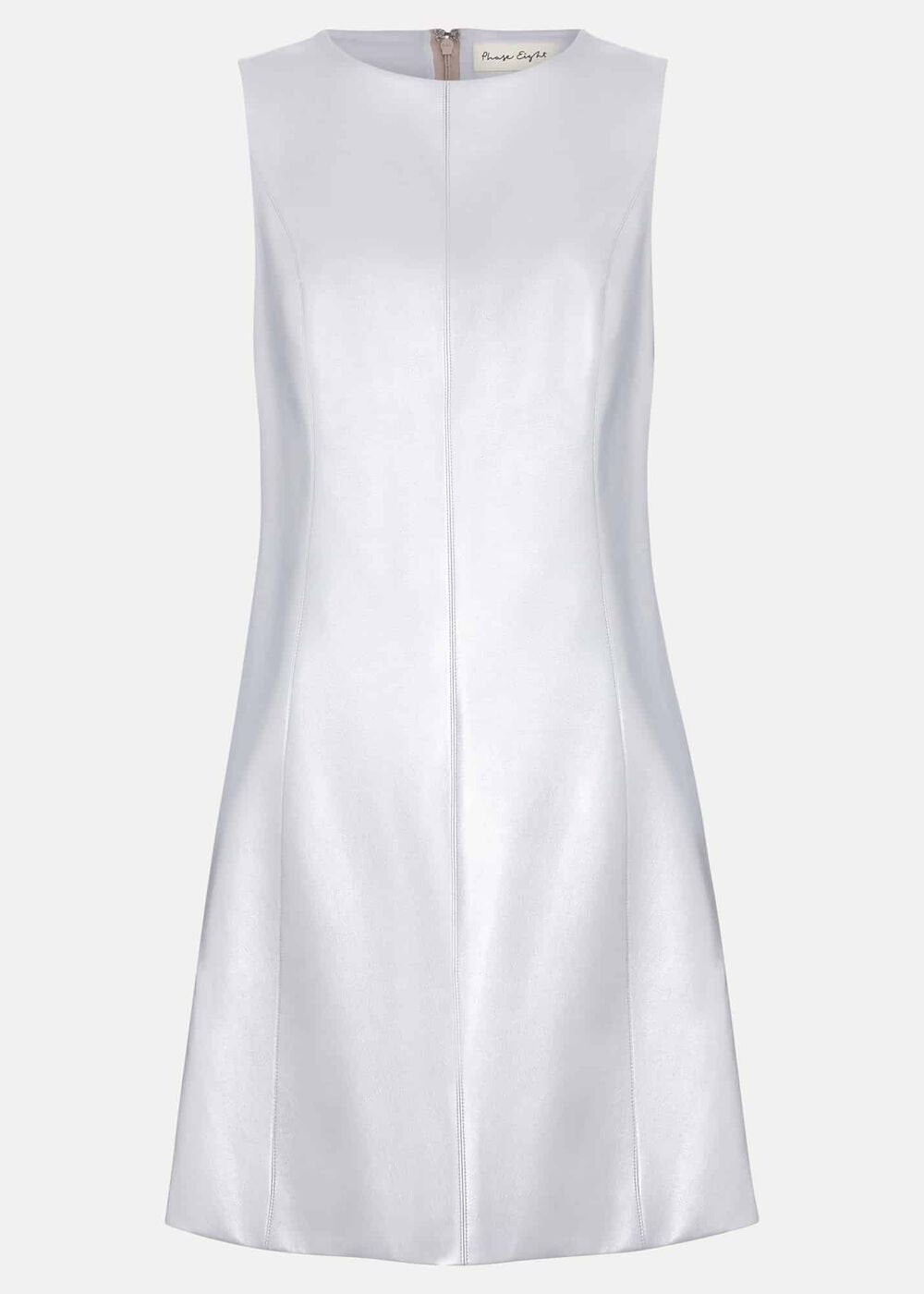 Ellora Silver Mini Dress Silver