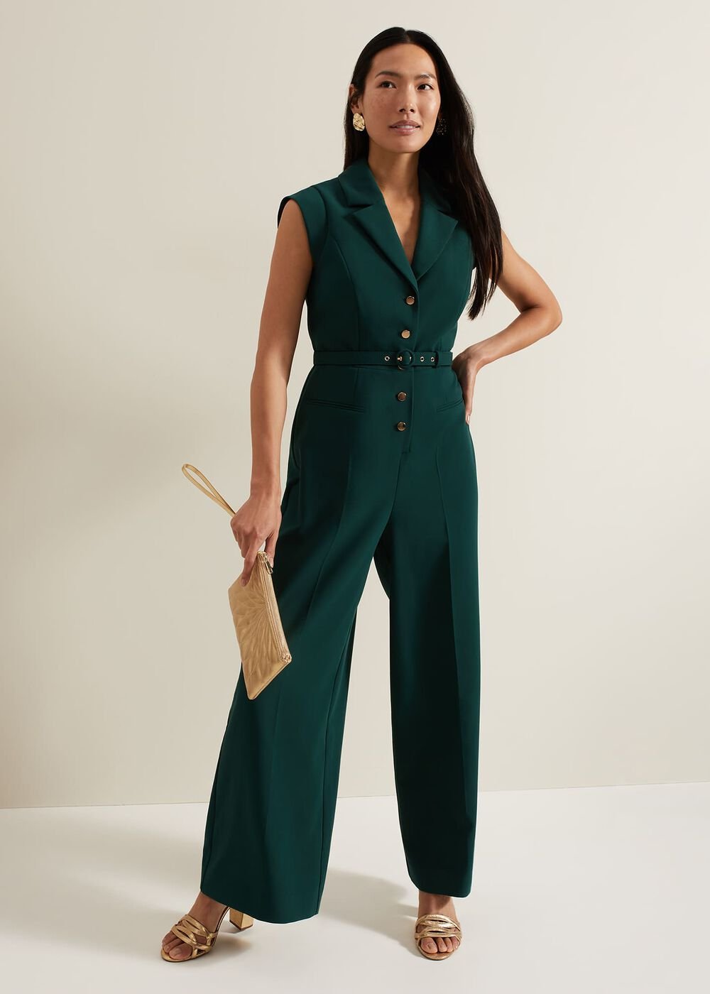 Renae Green Jumpsuit Green