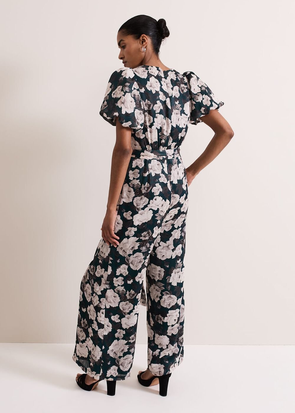 Myron Floral Wide Leg Jumpsuit Multi-Coloured