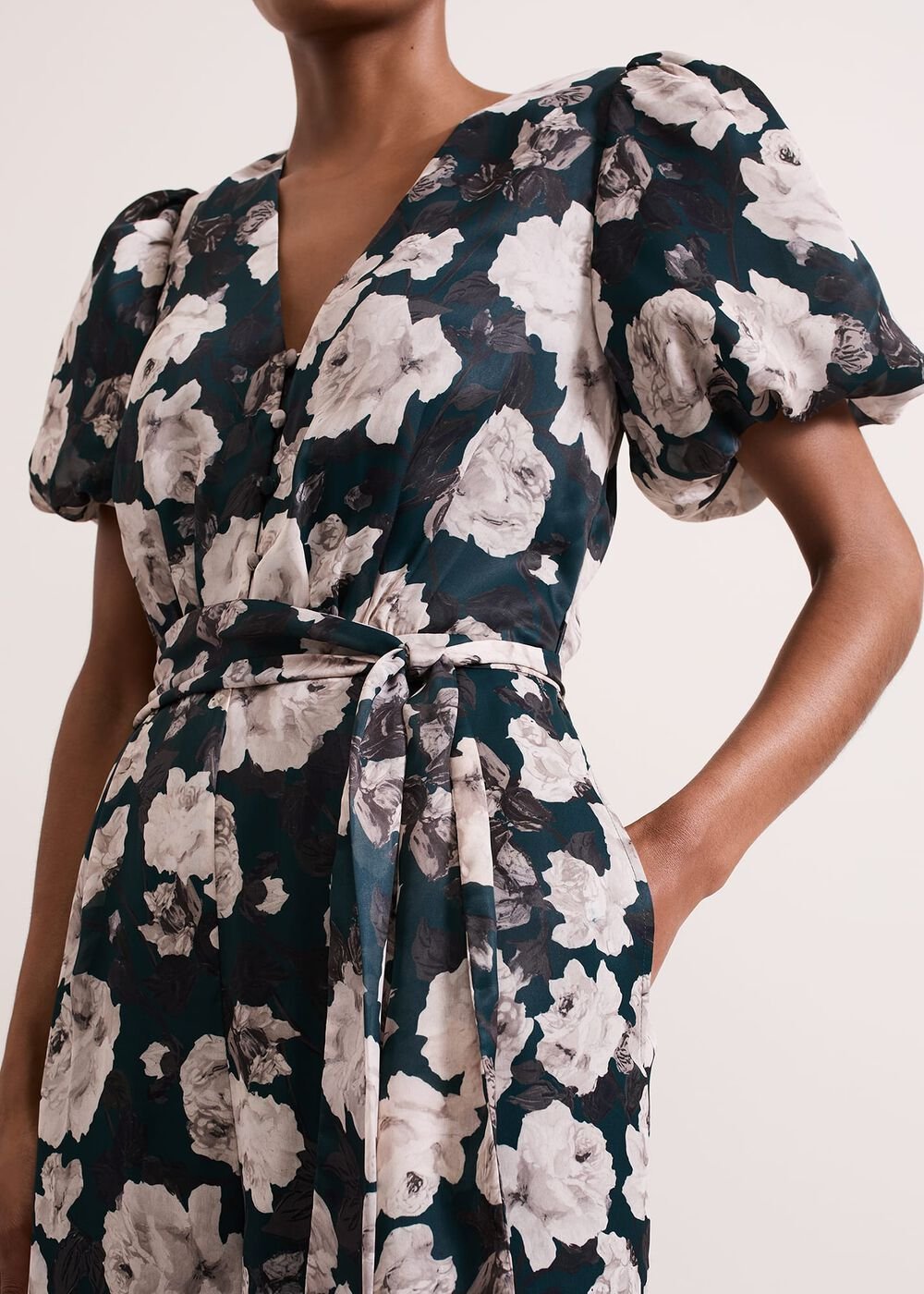 Myron Floral Wide Leg Jumpsuit Multi-Coloured