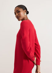 Eliana Jumper Dress Red