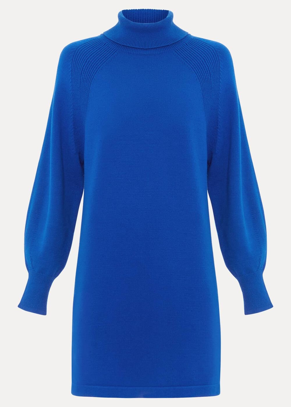 Ellie Chunky Knit Dress Blue