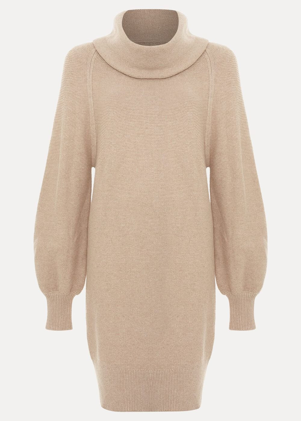 Dahlie Lurex Dress Neutral