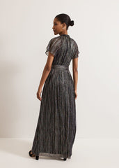 Riah Shimmer Maxi Dress Multi-Coloured
