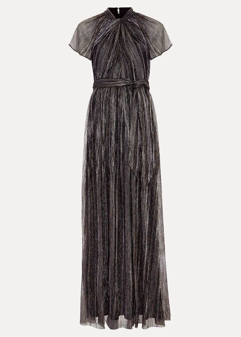 Petite Riah Shimmer Maxi Dress Multi-Coloured