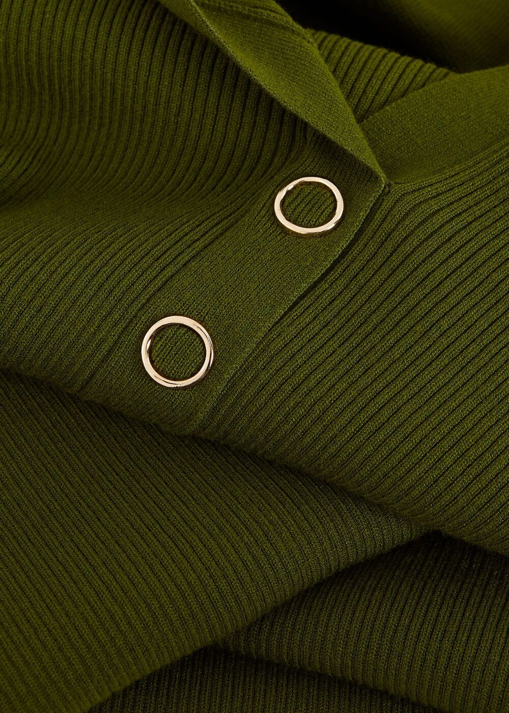 Lucy Knit Column Dress Green